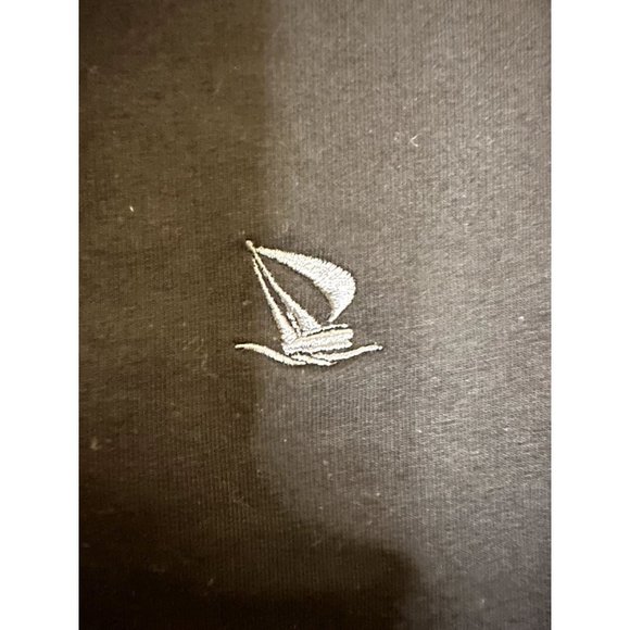 Giorgio di Mare Yachting Collection quarter Zip Pullover Black Jacket, Large EUC - Picture 9 of 16